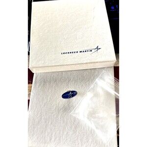 Lockheed Martin 20-Year Employee Service Award Pin With Original Box